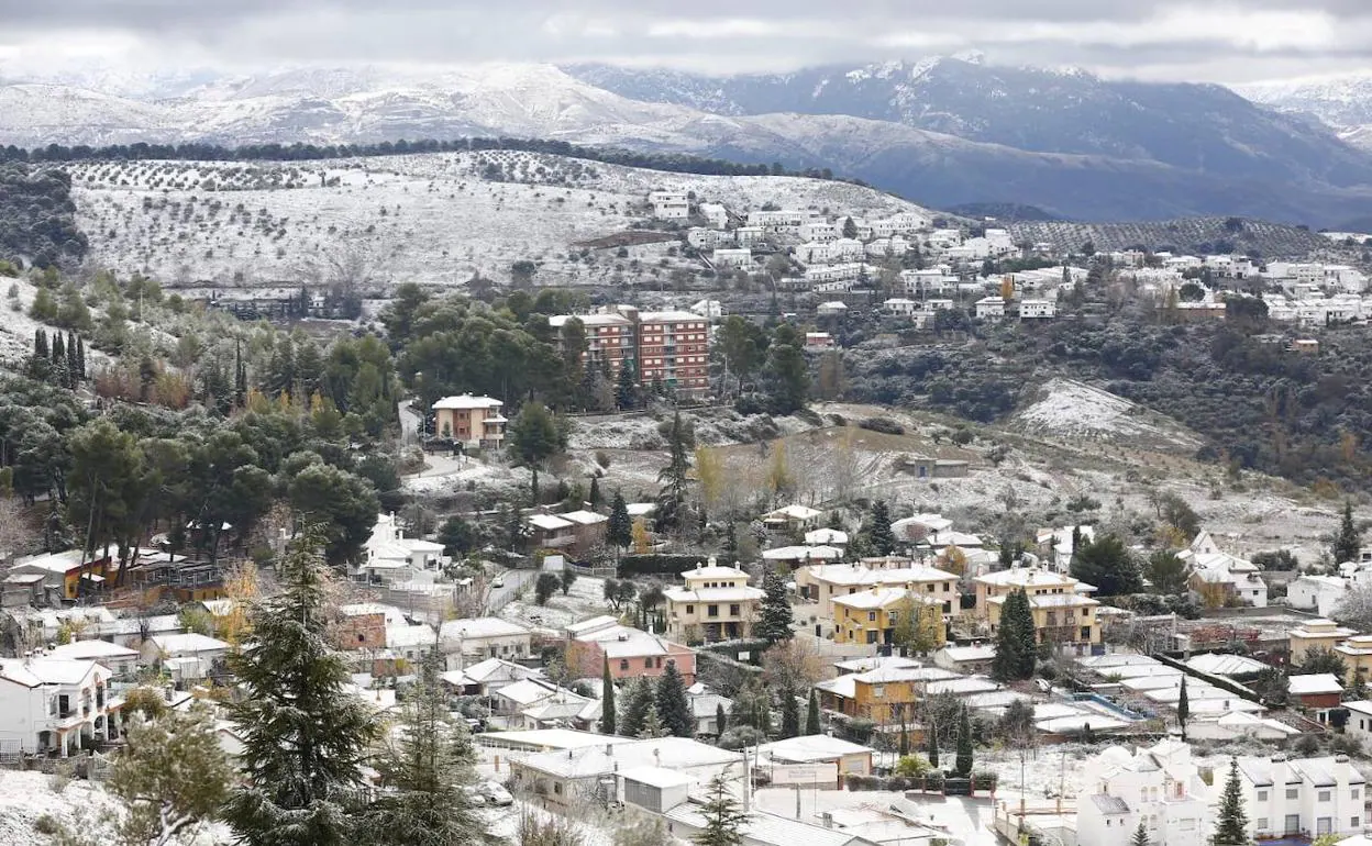 ¿Dónde cae nieve en Granada